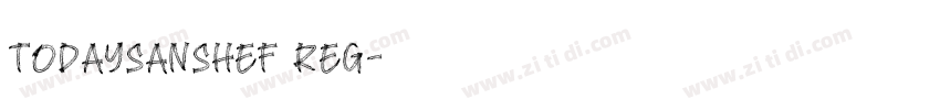 TodaySansHEF Reg字体转换